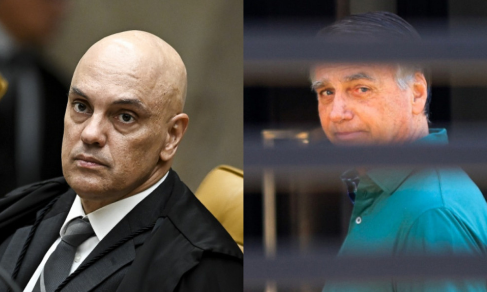 Moraes pede relatório de Bolsonaro na Papudinha