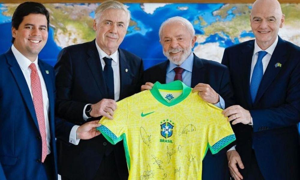 Lula pede a Infantino Mundial de Clubes 2029 no Brasil