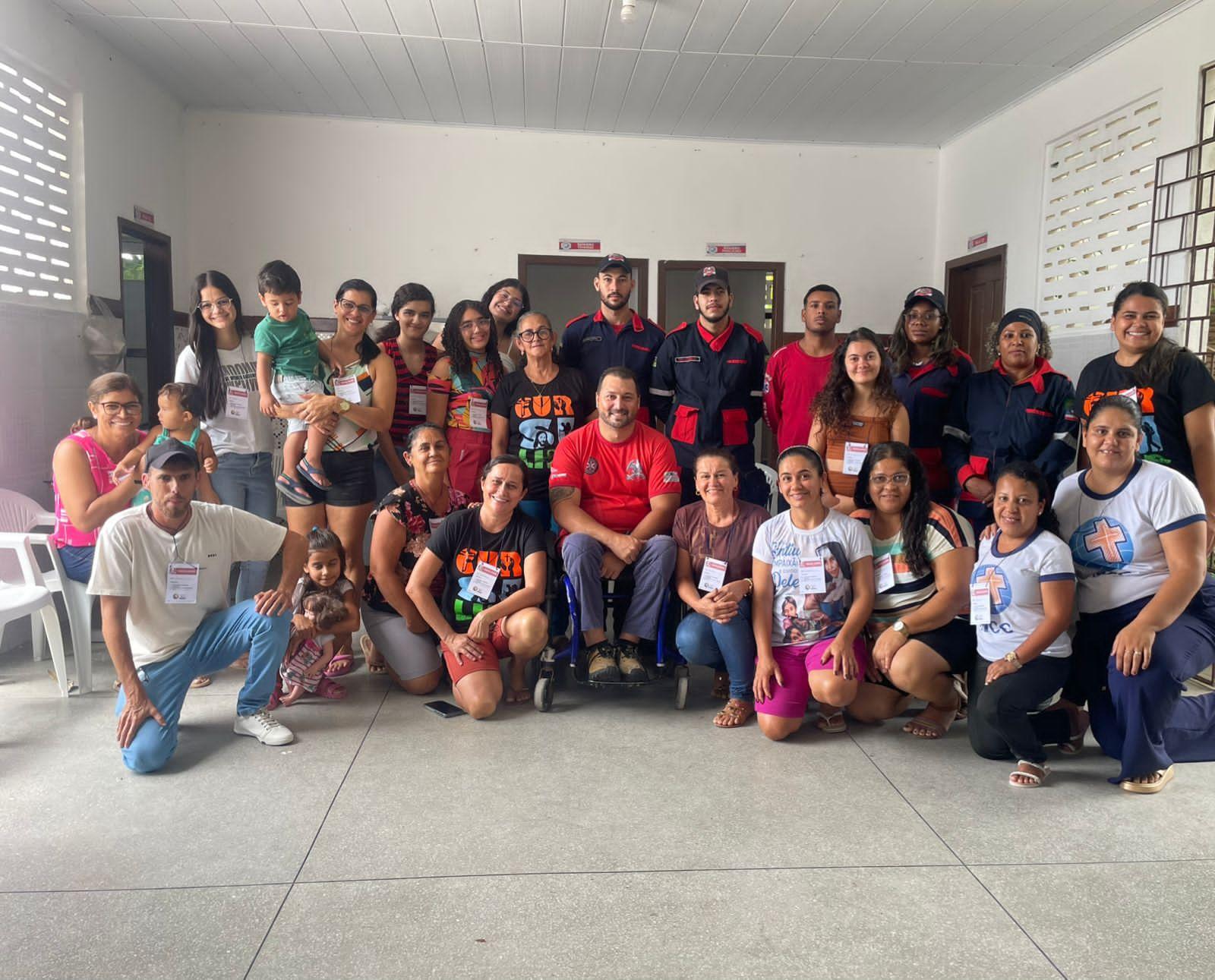 Águia Resgate capacita professores em primeiros socorros em Goiabeira